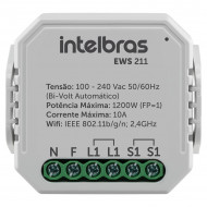 MINICONTROLADOR SMART WIFI PARA 1 INTERRUPTOR EWS 211 INTELBRAS 4850005