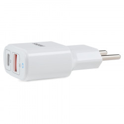 FONTE USB-A/USB-C PARA CELULAR INTELBRAS 4820046 AC/DC EC 11 POWER 20W 3.0A BRANCO