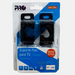 SUPORTE PARA TV FIXO 15POL. A 100POL. PRO ELETRONIC PQST-1584