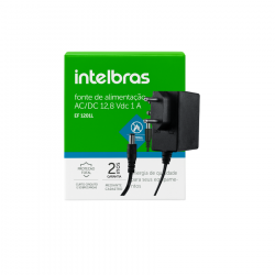 FONTE DE ALIMENTACAO EF 1201 L 12,8V 1A INTELBRAS 4820044