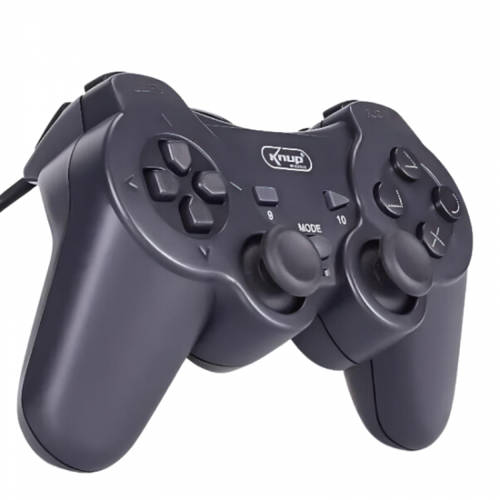 CONTROLE JOYSTICK USB PARA PC KP-CN701/S KNUP CONTROLE JOYSTICK USB PARA PC KP-CN701/S KNUP