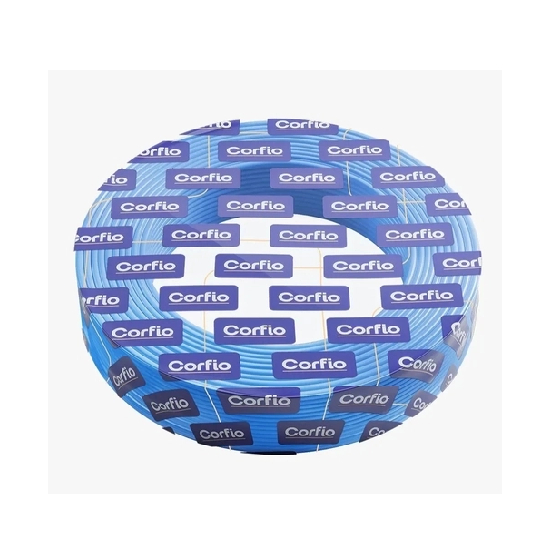 CABO FLEX ANTICHAMAS 2,5MM AZUL CORFIO C100 450/750V BWF
