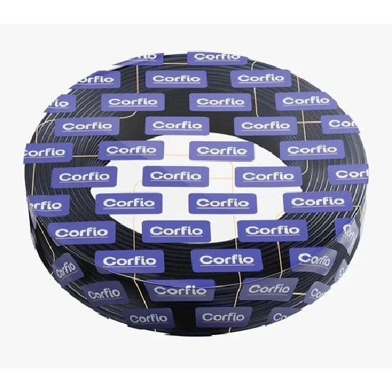 CABO FLEX ANTICHAMAS 4,0MM PRETO CORFIO C100 450/750V BWF