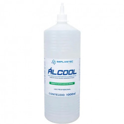 ALCOOL ISOPROPILICO 1000ML - IMPLASTEC
