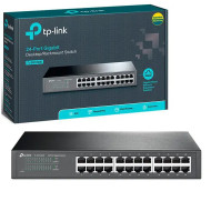 SWITCH 24P NAO GERENCIAVEL GIGA TL-SG1024D TP-LINK