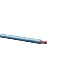 CABO FLEX ANTICHAMAS 6,0MM AZUL CORFIO C100 450/750W BWF