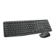 TECLADO E MOUSE SEM FIO MK235 LOGITECH PRETO