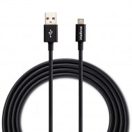 CABO PARA CELULAR USB-A/V8  PVC PRETO EUAB 12PP 1,2m INTELBRAS 4830073