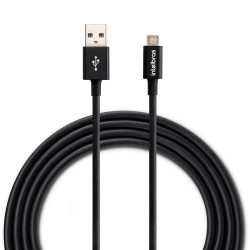 CABO PARA CELULAR USB-A/V8  PVC PRETO EUAB 12PP 1,2m INTELBRAS 4830073