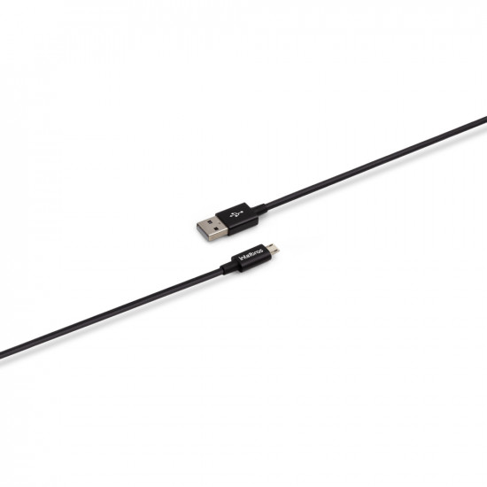 CABO PARA CELULAR USB-A/V8  PVC PRETO EUAB 12PP 1,2m INTELBRAS 4830073