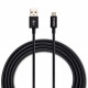 CABO PARA CELULAR USB-A/V8  PVC PRETO EUAB 12PP 1,2m INTELBRAS 4830073