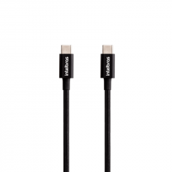 CABO PARA CELULAR USB-C/USB-C NYLON PRETO EUCC15NP 1,5M INTELBRAS 4830080