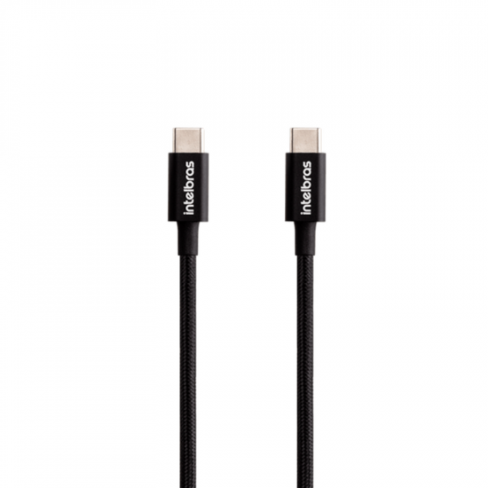 CABO PARA CELULAR USB-C/USB-C NYLON PRETO EUCC15NP 1,5M INTELBRAS 4830080