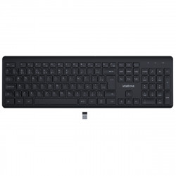 TECLADO E MOUSE SEM FIO CSI 50 PRETO INTELBRAS 4294200