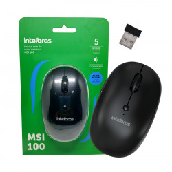 MOUSE SEM FIO INTELBRAS MSI100 PRETO 4290008