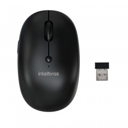 MOUSE SEM FIO INTELBRAS MSI100 PRETO 4291220
