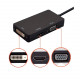 ADAPTADOR DISPLAYPORT MACHO PARA HDMI/VGA/DVI KP-AD110 KNUP ADAPTADOR DISPLAYPORT MACHO PARA HDMI/VGA/DVI KP-AD110 KNUP
