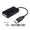 ADAPTADOR DISPLAYPORT MACHO PARA HDMI/VGA/DVI KP-AD110 KNUP