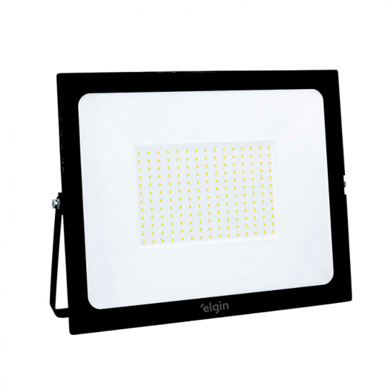 REFLETOR LED 200W ELGIN BRANCA FRIA 6500K PRETA REFLETOR LED 200W ELGIN BRANCA FRIA 6500K PRETA