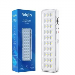 LUMINARIA DE EMERGENCIA ELGIN 2W 30 LEDS BATERIA DE LITIO
