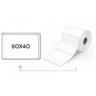 ETIQUETA TERMICA ADESIVA 60MMX40MM PARA BALANCA 20M UNIDADE