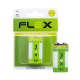 BATERIA 9V ZINCO FLEX FX-9Z16F22 1 UNI BATERIA 9V ZINCO FLEX FX-9Z16F22 1 UNI