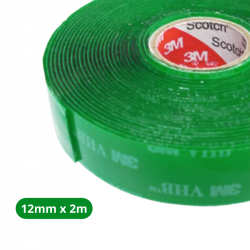 FITA ADESIVA DUPLA FACE TRANSPARENTE SCOTCH 12MMX2M 3M ATE 400G