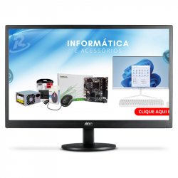 MONITOR 18,5P AOC E970SWHNL 60Hz/HDMI/VGA PRETO