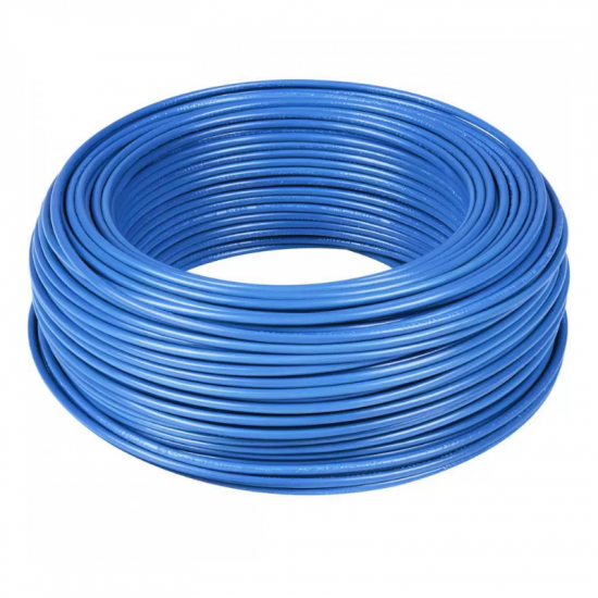 CABO FLEX ANTICHAMAS 2,5MM C100 AZUL MEGATRON