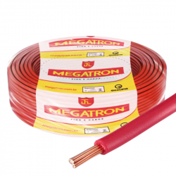 CABO FLEX ANTICHAMAS 2,5MM C100 VERMELHO MEGATRON