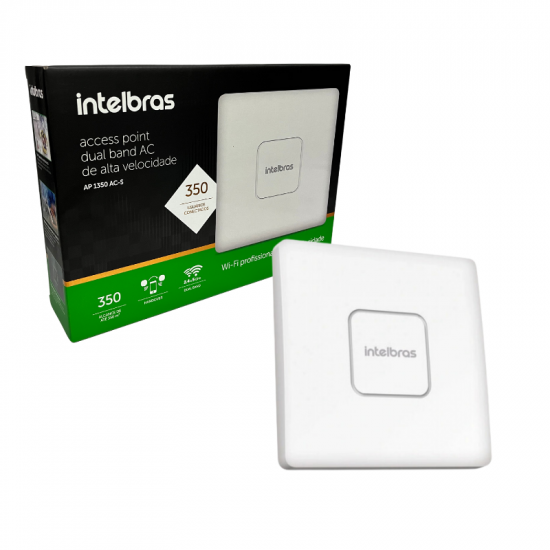 ROTEADOR EMPRESARIAL WIFI 5 AP 1350 AC-S INTELBRAS 4750064