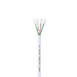 CABO DE REDE COBREADO BRANCO CONDUTTI 4P 8 FIOS CFTV CAIXA 300M
