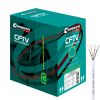CABO DE REDE COBREADO BRANCO CONDUTTI 4P 8 FIOS CFTV CAIXA 300M