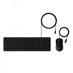 TECLADO E MOUSE COM FIO CCI20 PRETO INTELBRAS 4294100