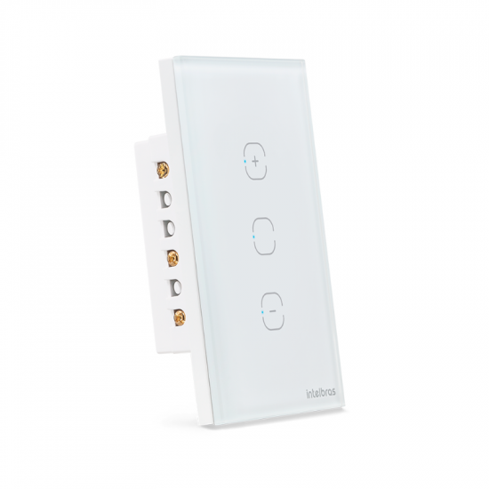INTERRUPTOR DIMMER SMART TOUCH WIFI EWS 1101 BRANCO INTELBRAS 4850008 INTERRUPTOR DIMMER SMART TOUCH WIFI EWS 1101 BRANCO INTELBRAS 4850008