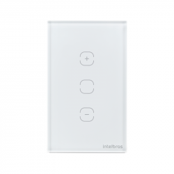 INTERRUPTOR DIMMER SMART TOUCH WIFI EWS 1101 BRANCO INTELBRAS 4850008