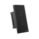 INTERRUPTOR INTELIGENTE TOUCH WIFI EWS 1002 PRETO 2 TECLAS INTELBRAS 4850016