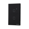 INTERRUPTOR INTELIGENTE TOUCH WIFI EWS 1002 PRETO 2 TECLAS INTELBRAS 4850016