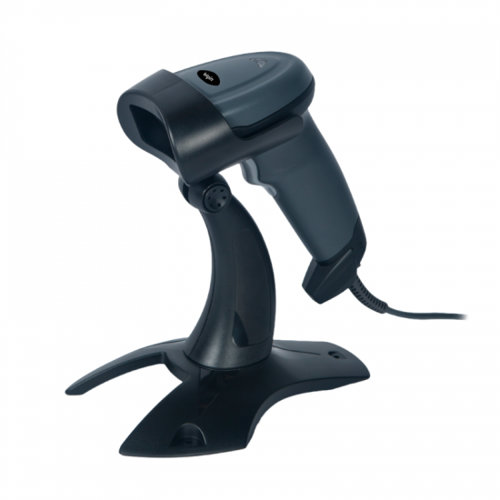 LEITOR DE CODIGO DE BARRA COM FIO ELGIN BEMATECH COM SUPORTE 1D 2D BR520