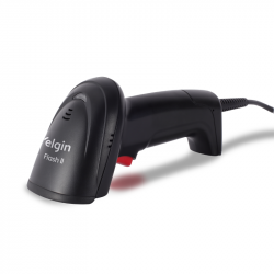 LEITOR DE CODIGO DE BARRA COM FIO ELGIN 46FLASH2CK00 FLASHII DCR2021