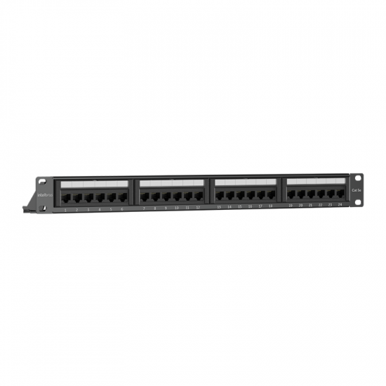 PATCH PANEL IMPACT LAN CAT5E 24 PORTAS PP524 INTELBRAS 4770037 PATCH PANEL IMPACT LAN CAT5E 24 PORTAS PP524 INTELBRAS 4770037