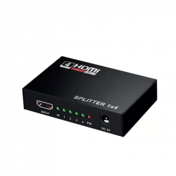 SPLITTER HDMI DIVISOR DE VIDEO 1 ENT./4 SAIDAS KP-AD142 KNUP