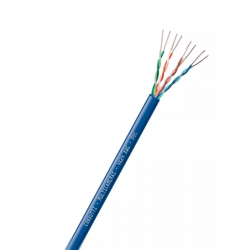 CABO DE REDE COBREADO AZUL CONDUTTI 4P 8 FIOS CFTV CAIXA 300M