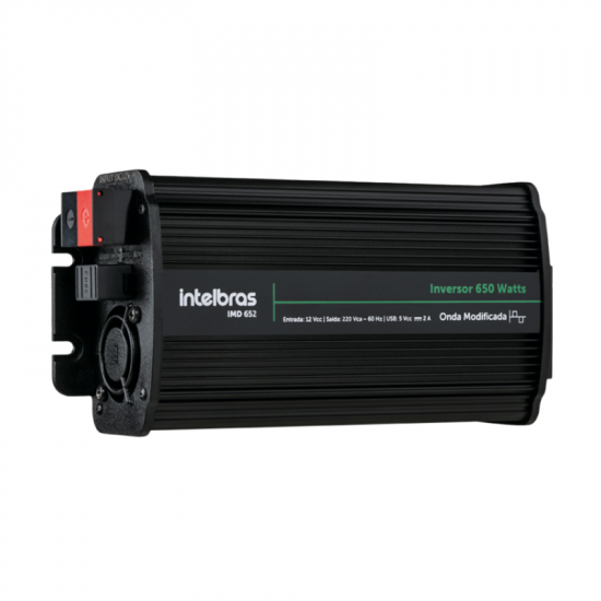 INVERSOR 650W ONDA MODIFICADA IMD 652 12VDC/220VAC INTELBRAS 4842529