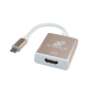 CABO CONVERSOR USB-C PARA HDMI BRANCO/ROSE XC-ADP-08 X-CELL CABO CONVERSOR USB-C PARA HDMI BRANCO/ROSE XC-ADP-08 X-CELL