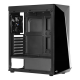 GABINETE GAMER AEROCOOL ATX SHARD RGB PRETO COM LATERAL EM ACRILICO/SEM FONTE