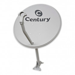 ANTENA PARABOLICA CENTURY 60CM BANDA KU CINZA