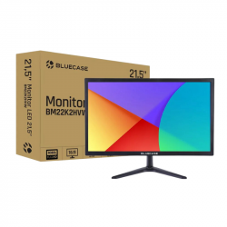 MONITOR 21,5 BLUECASE PRETO BM22K2HVW 75HZ/FULL HD/HDMI/VGA/VESA
