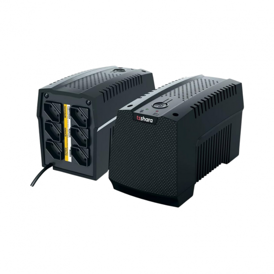 NOBREAK 600VA ENT BIV SAIDA 115V 1BS 5A UPS MINI TS SHARA