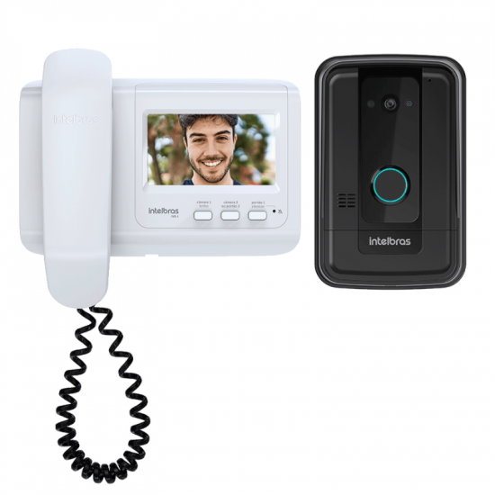 VIDEOPORTEIRO RESIDENCIAL IVR 4 INTELBRAS 4520018 VIDEOPORTEIRO RESIDENCIAL IVR 4 INTELBRAS 4520018